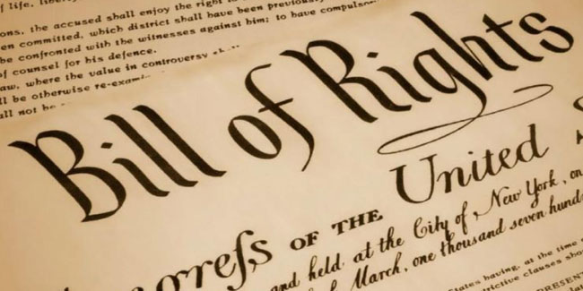 15. Dezember - Tag der Bill of Rights in den Vereinigten Staaten