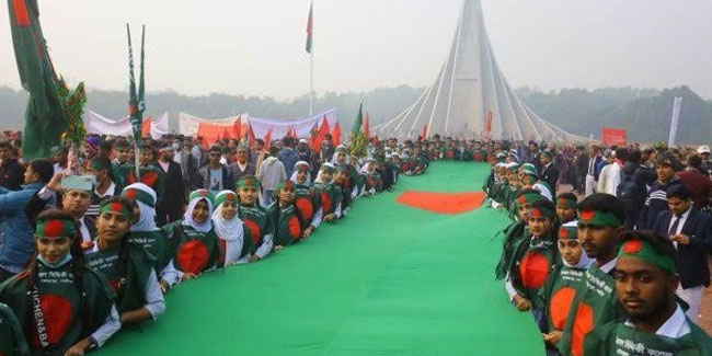 16. Dezember - Bangladescher Tag des Sieges
