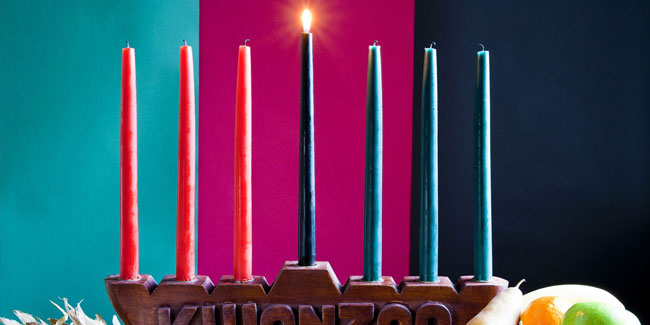 26. Dezember - Der erste Tag von Kwanzaa in den Vereinigten Staaten