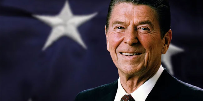 6. Februar - Ronald-Reagan-Tag in Kalifornien, USA