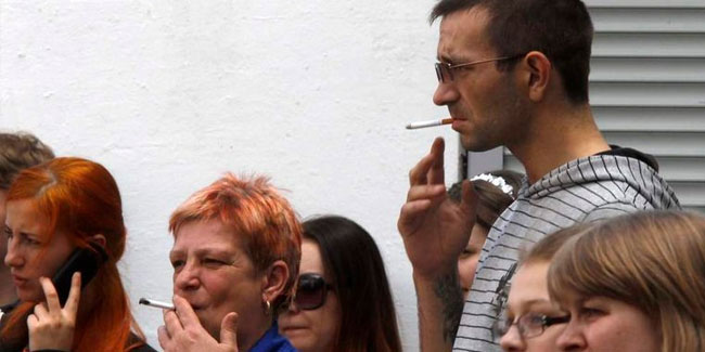 11. Februar: Anti-Raucher-Tag in Russland