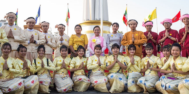 12. Februar - Tag der Union in Myanmar
