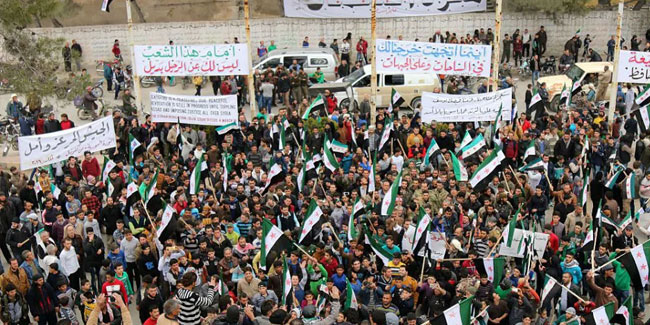 8. März - Tag der Revolution in Syrien