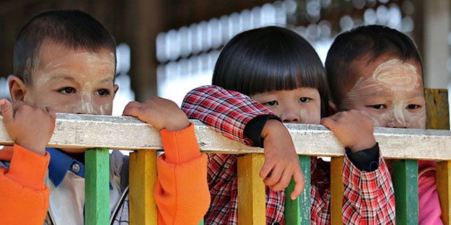 13. Februar - Der Tag des Kindes in Myanmar