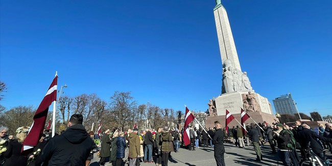 Taras Schewtschenkos Geburtstag - Gedenktag der lettischen Legionäre in Lettland