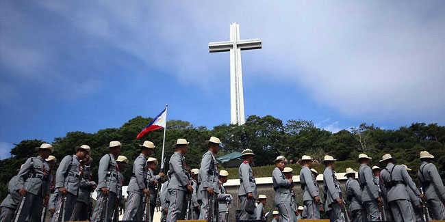 9. April - Tag der Tapferkeit oder Bataan-Tag oder Araw ng Kagitingan auf den Philippinen