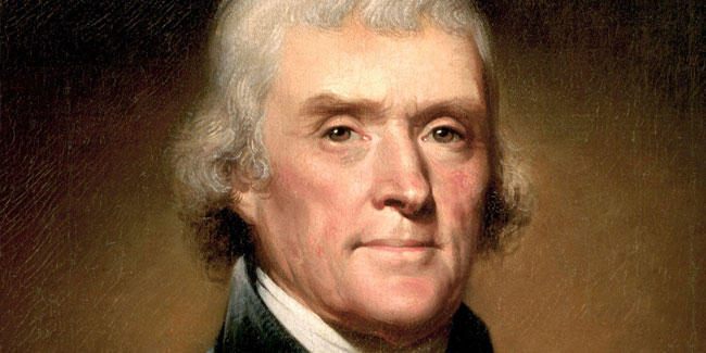 13. April - Der Geburtstag von Thomas Jefferson in den Vereinigten Staaten