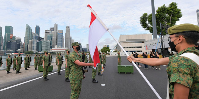 15. Februar - Tag der Gesamtverteidigung in Singapur
