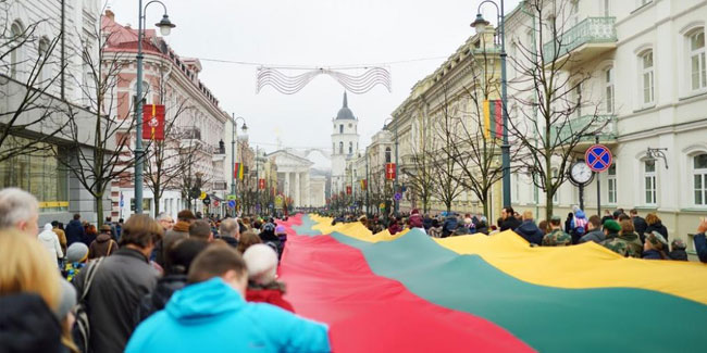 Litauischer Unabhängigkeitstag - Tag der Wiederherstellung der litauischen Staatlichkeit