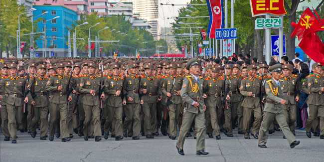 25. April: Tag der Koreanischen Volksarmee in der Demokratischen Volksrepublik Korea