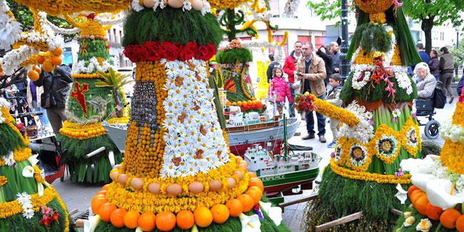 1. Mai - Mayos Festival oder Festividad de los Mayos in Galicien, Spanien