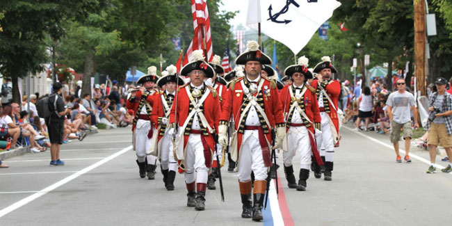 4. Mai - Unabhängigkeitstag im Bundesstaat Rhode Island, USA