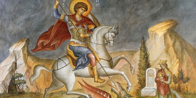 6. Mai - Der Tag des Heiligen Georgs des Siegers in Georgien