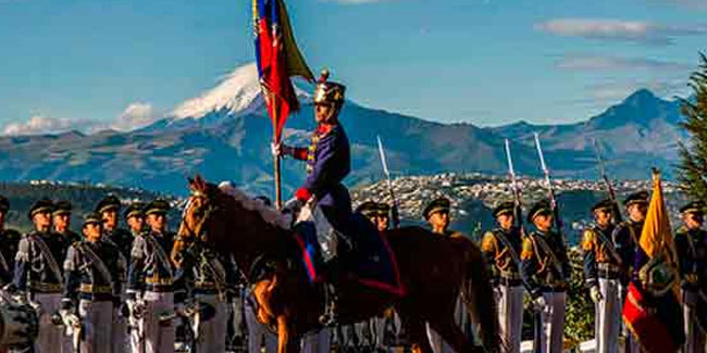 24. Mai - Tag der Schlacht von Pichincha in Ecuador