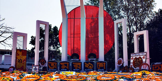 Tag der Sprachenbewegung in Bangladesch