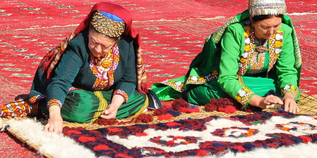 26. Mai - Tag des turkmenischen Teppichs in Turkmenistan