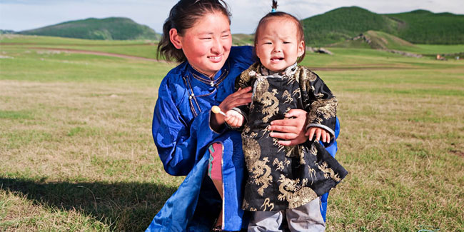 1. Juni - Tag der Mutter und des Kindes in der Mongolei
