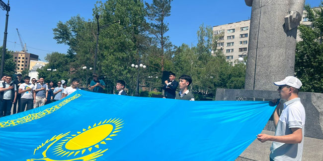 4. Juni - Tag der Staatssymbole in Kasachstan