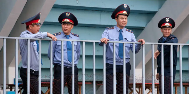 6. Juni - Tag der Finanzpolizei in Kasachstan