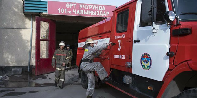 15. Juni - Tag des Feuerwehrmannes in Kirgisistan