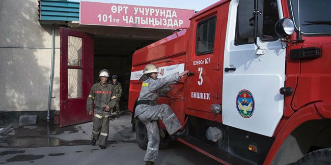 15. Juni: Tag des Feuerwehrmannes in Kirgisistan
