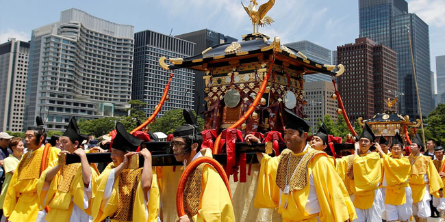 15. Juni: Sanno-Festival in Japan