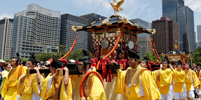 15. Juni - Sanno-Festival in Japan