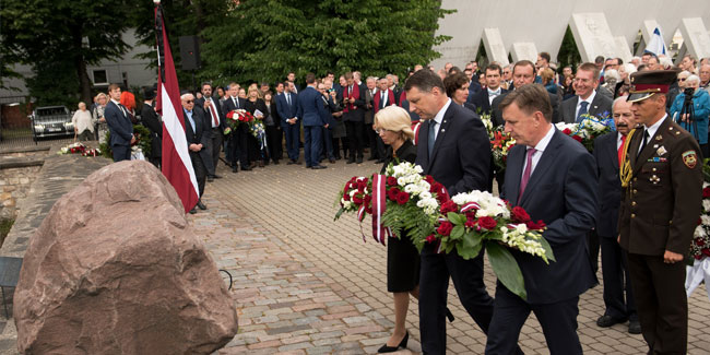 4. Juli - Tag des Gedenkens an die Opfer des Völkermordes an den Juden in Lettland