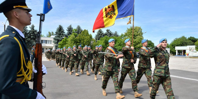3. September - Tag der Nationalen Armee der Republik Moldau
