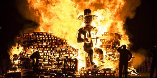 4. November - Guy-Fawkes-Nacht in England