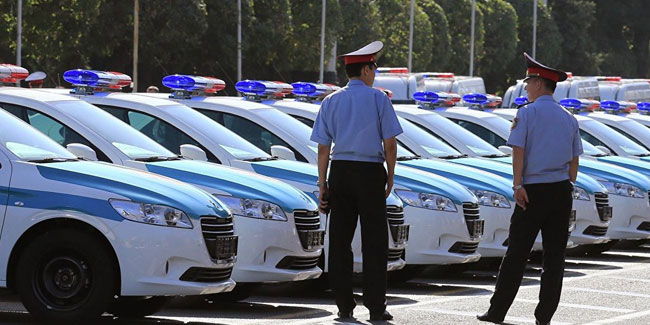 23. November - Tag der Verkehrspolizei in Kasachstan