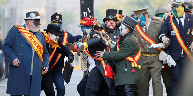 28. Dezember: Der Tag des Lachens in Spanien und das Fest Els Enfarinats in Ibi