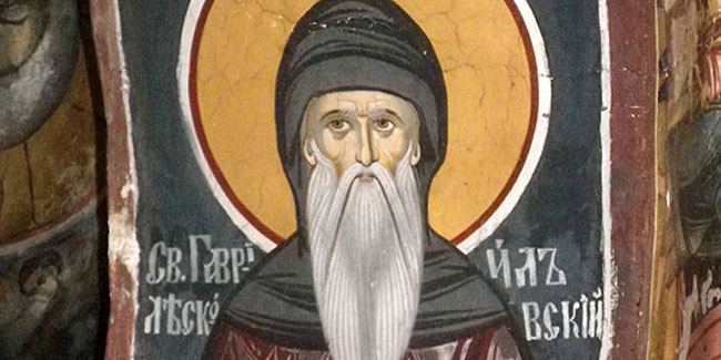 28. Januar: Gedenktag von Gabriel von Lesnov in Bulgarien