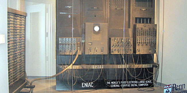 15. Februar - ENIAC-Tag, der erste elektronische Allzweck-Digitalcomputer