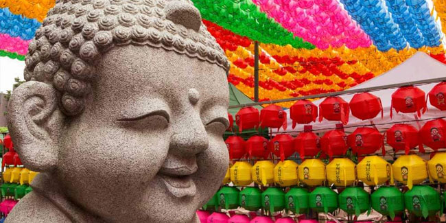 16. Mai - Buddhas Geburtstag in Südkorea