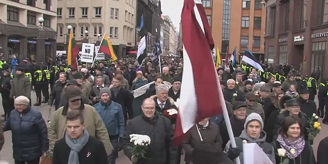 8. Mai - Tag der Niederschlagung des Nationalsozialismus und des Gedenkens an die Opfer des Zweiten Weltkriegs in Lettland