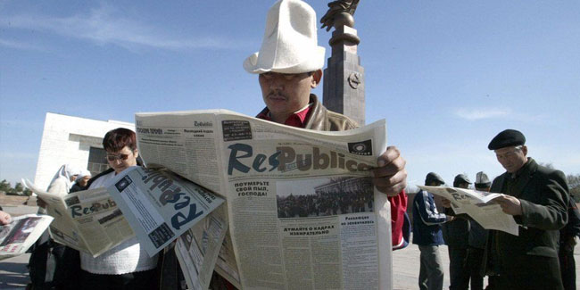 8. Dezember - Tag der Rundfunk- und Fernsehschaffenden Kirgisistans