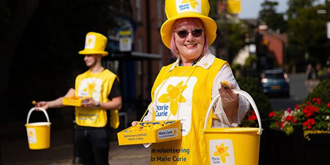 1. März - Marie Curie's Great Daffodil Appeal in England
