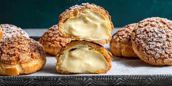 2. Januar: Nationaler Windbeutel-Tag und Buffet-Tag