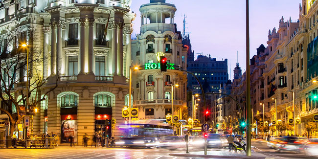 2. Mai: Tag von Madrid in Spanien