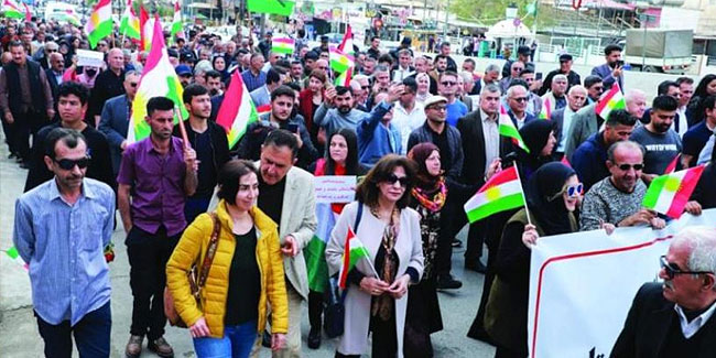 7. März - Befreiung von Sulaymaniyah in Irakisch-Kurdistan