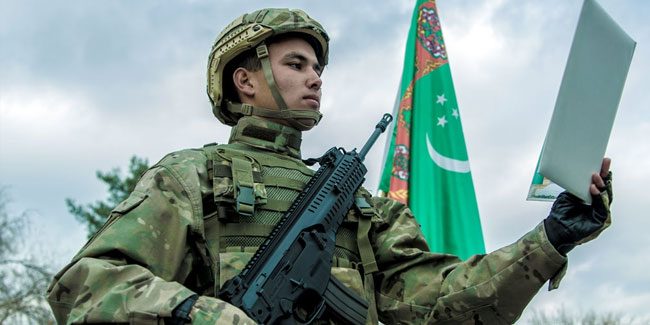30. September - Tag der Mitarbeiter der nationalen Sicherheitsorgane Turkmenistans