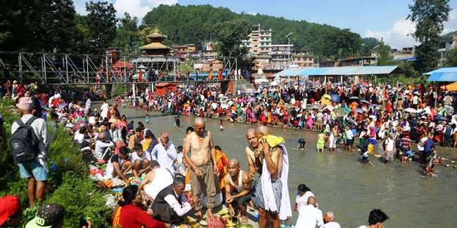 11. September - Vatertag oder Gokarna Aunsi in Nepal