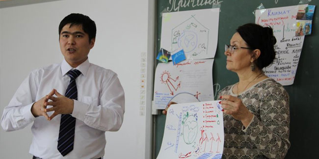 6. Oktober - Der Tag des Lehrers in Kasachstan
