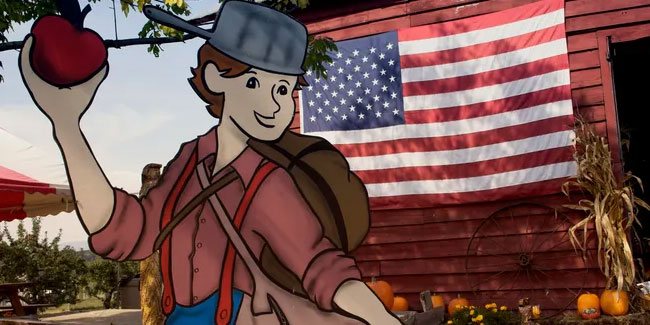11. März - Nationaler Johnny-Appleseed-Tag in den USA