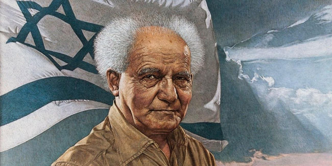 6. Dezember - Ben-Gurion-Tag in Israel