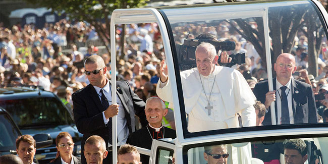 13. März - Jahrestag der Wahl von Papst Franziskus im Vatikan