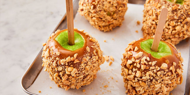 31. Oktober: Nationaler Tag des Karamellapfels und Tag des Kandisapfels in den USA