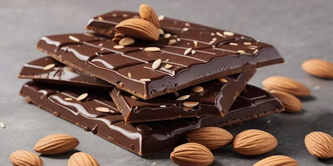 7. November - Nationaler Tag der Zartbitterschokolade mit Mandeln in den USA