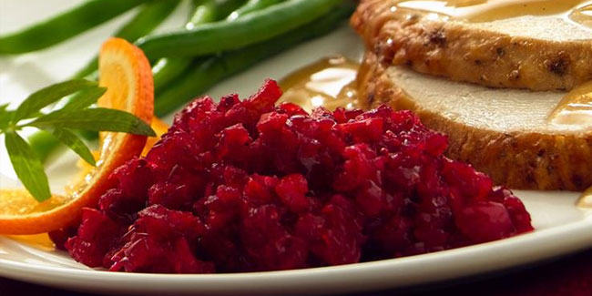 22. November - Nationaler Tag des Cranberry Relish in den USA